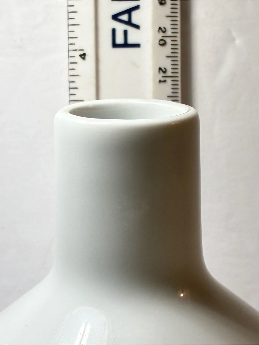 Vintage Bauscher Bavaria Germany MCM Porcelain Bud Vase French Import Minimalist